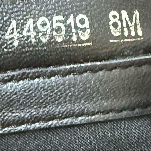 EUC AQUATALIA Weatherproof Reyna Black Suede Booties Size 8M with Dust Bag - Picture 4 of 9